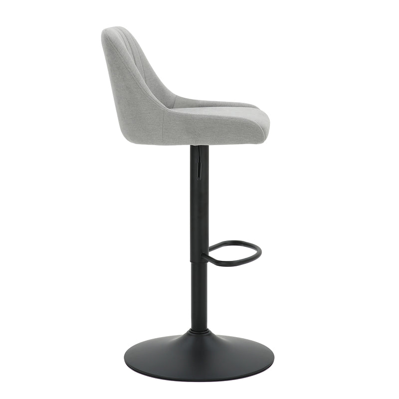 Kron Air-lift Stool, Fabric, Set Of 2