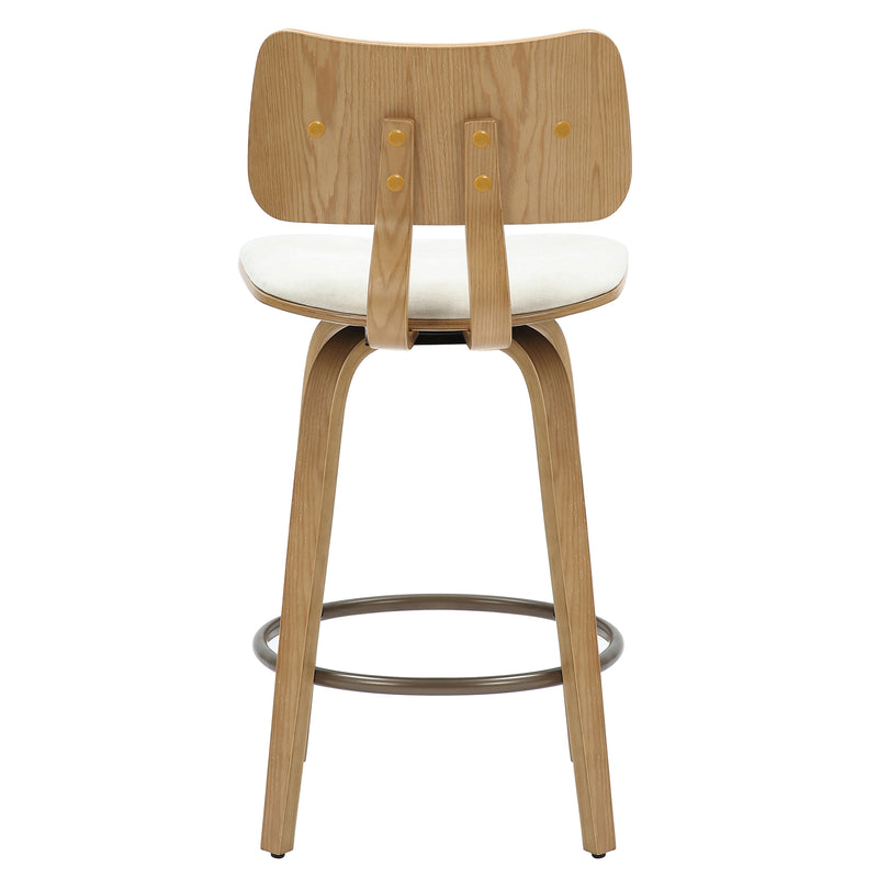 Zuni 26" Counter Stool W/swivel, Fabric