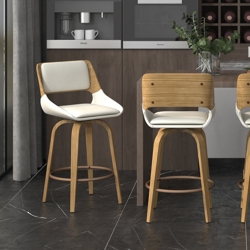Hudson 26" Counter Stool W/swivel, Fabric