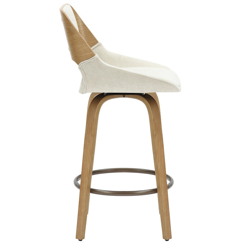 Hudson 26" Counter Stool W/swivel, Fabric