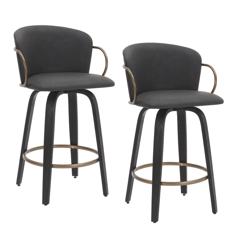 Lawson 26" Counter Stool W/swivel, Set Of 2