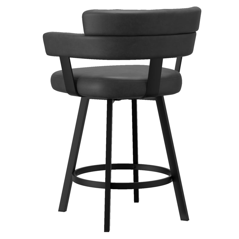 Oberon 26" Counter Stool W/swivel, Set Of 2