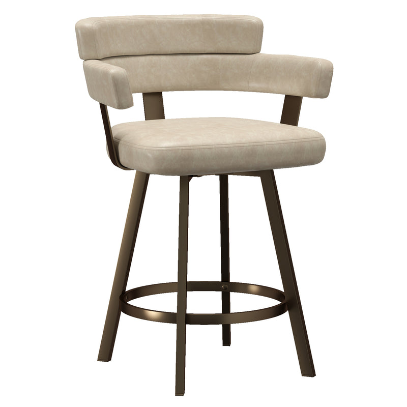 Oberon 26" Counter Stool W/swivel, Set Of 2