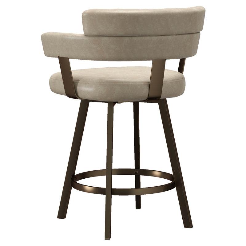 Oberon 26" Counter Stool W/swivel, Set Of 2