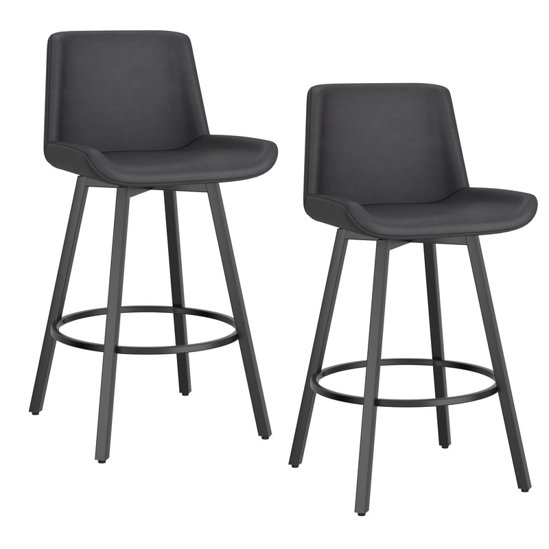 Fern 26" Counter Stool W/swivel, Set Of 2