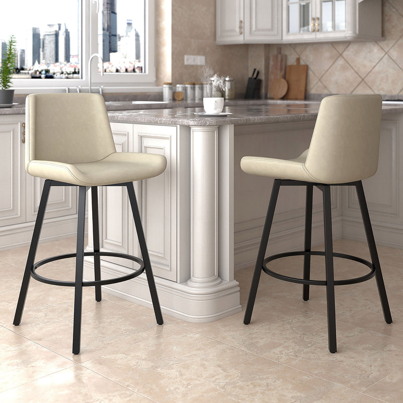 Fern 26" Counter Stool W/swivel, Set Of 2