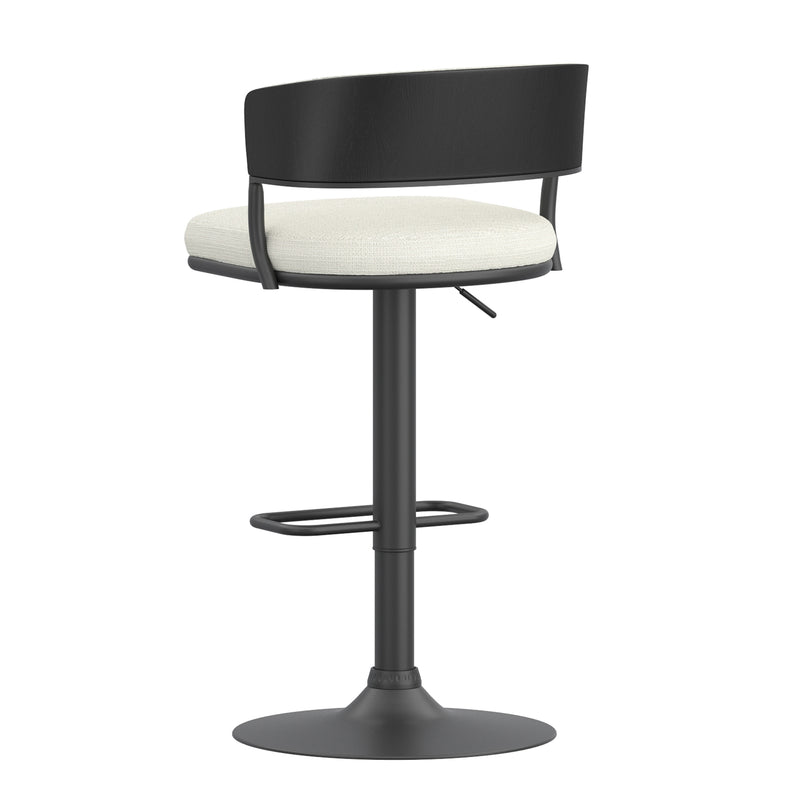 Kazan Adjustable Air-lift Stool, Set Of 2