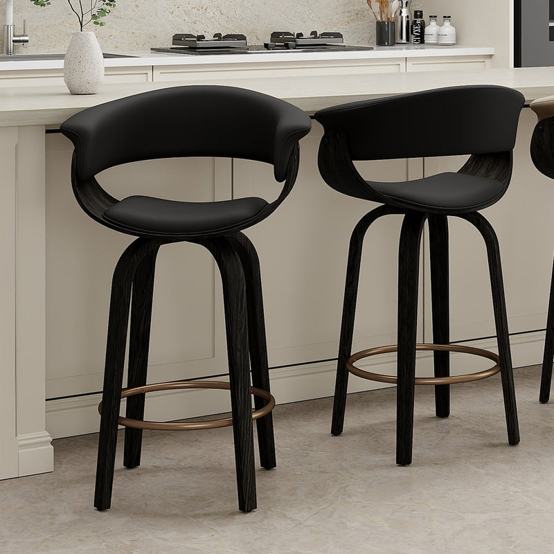 Holt 26" Counter Stool W/swivel, Set Of 2