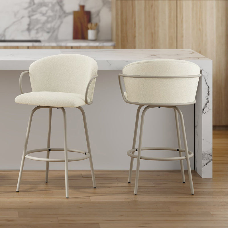 Kalani 26" Counter Stool W/swivel, Set Of 2