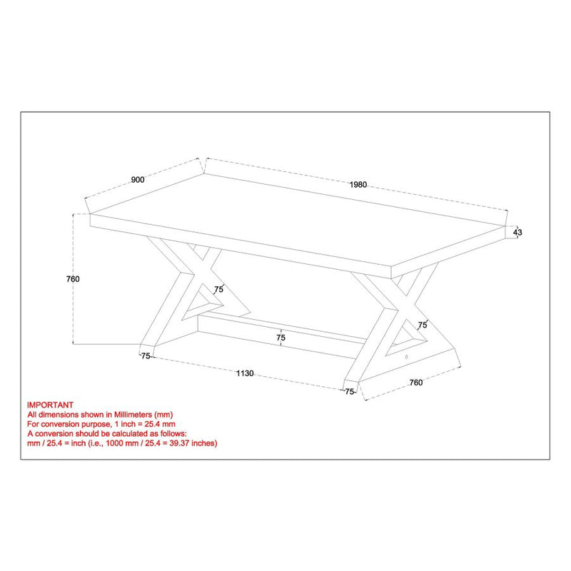 Zax & Axel 7pc Dining Set