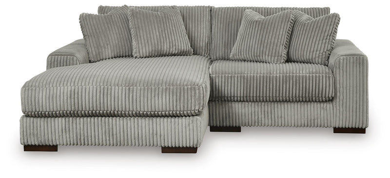 Lindyn Sectionals 2-Piece Sectional with Chaise Fog