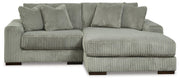 Lindyn Sectionals 2-Piece Sectional with Chaise (21105S4) Fog