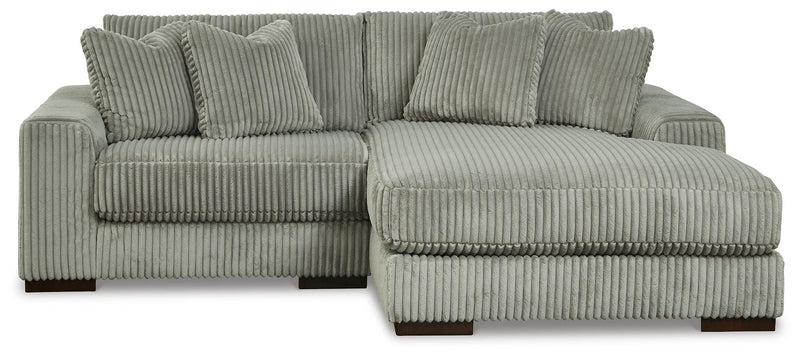 Lindyn Sectionals 2-Piece Sectional with Chaise (21105S4) Fog