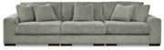 Lindyn Sectionals 3-Piece Sectional Sofa Fog