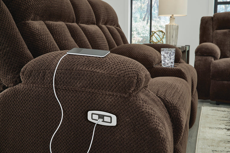 Observation DBL REC PWR Loveseat w/Console Reclining Loveseats