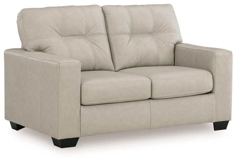 Santorine Loveseats Bone