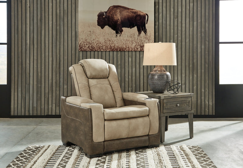 Next-Gen Durapella Power Recliner/Adjustable Headrest