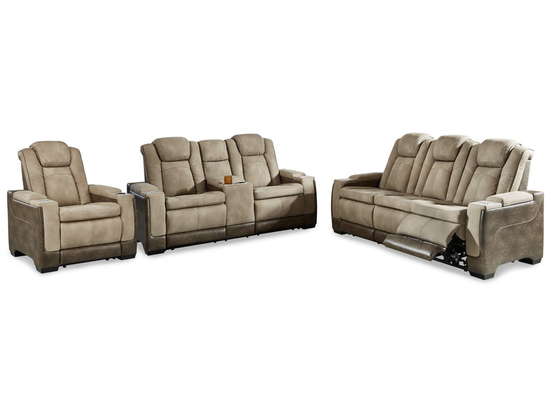 Next-Gen DuraPella Living Room Set Sand Sofa, Loveseat and Recliner (v2)
