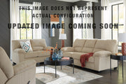 SimpleJoy Living Room Sets Sofa, Loveseat and Recliner Sand