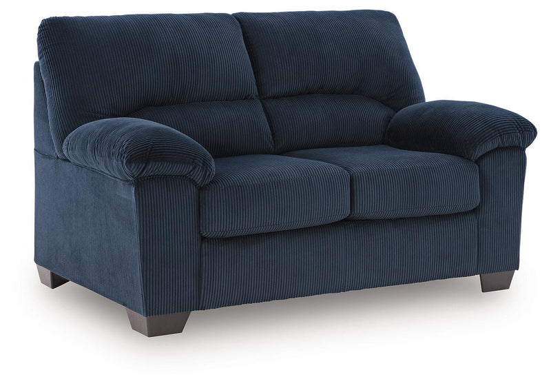 SimpleJoy Loveseats Navy