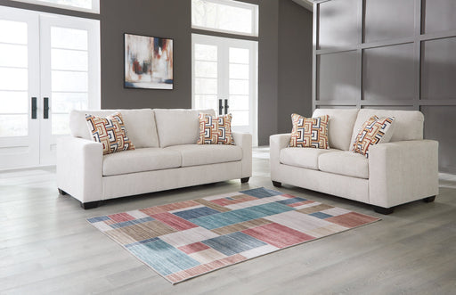 Aviemore Living Room Set Stone Sofa and Loveseat