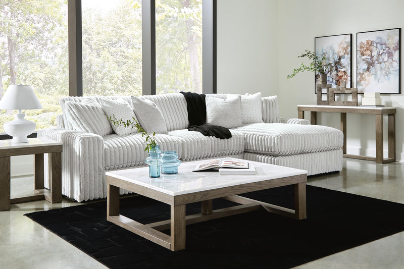Stupendous 2-Piece Sectional with Chaise
