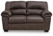 WillowBend Loveseats Umber