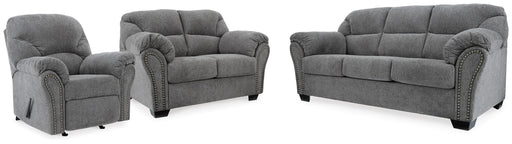 Allmaxx Living Room Sets Sofa, Loveseat and Recliner