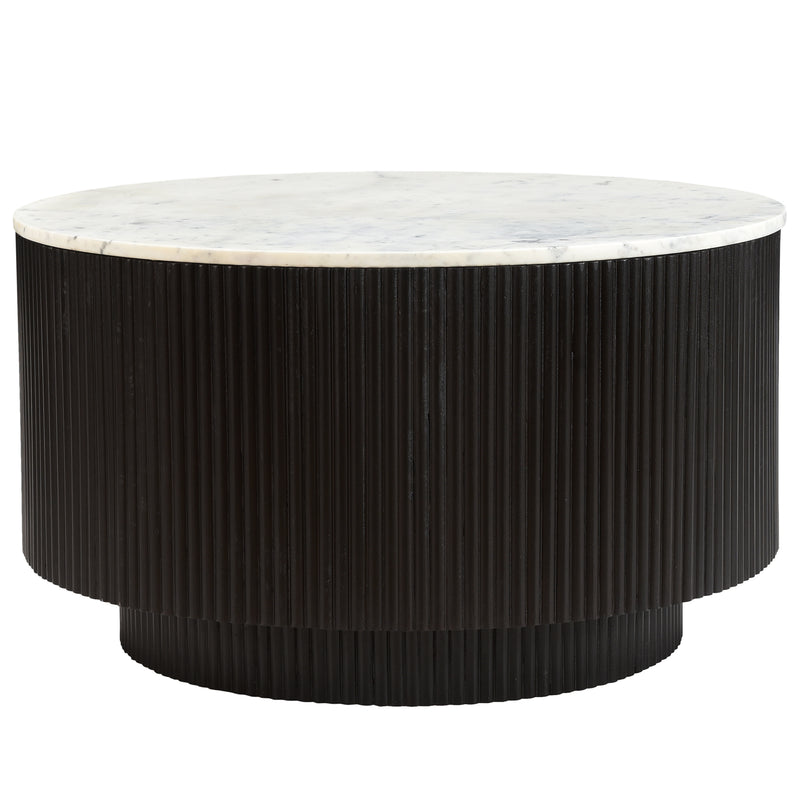 Round Coffee Table W/storage