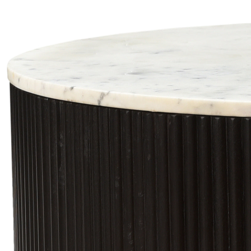 Round Coffee Table W/storage
