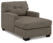 Mahoney Living Room Chairs Chocolate