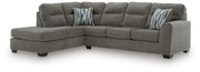 Olten Sectionals 2-Piece Sectional with Chaise Graphite