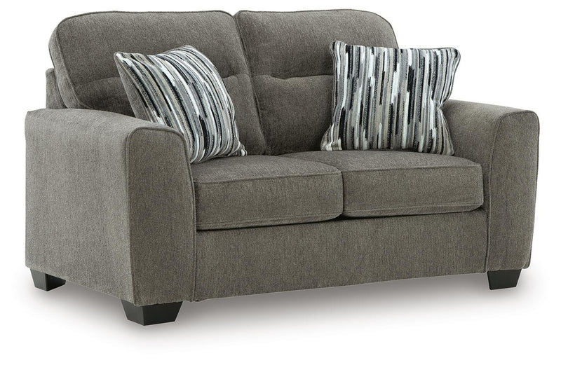 Olten Loveseats Graphite