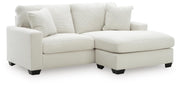 Greenbriar Sofas Sofa Chaise Ivory