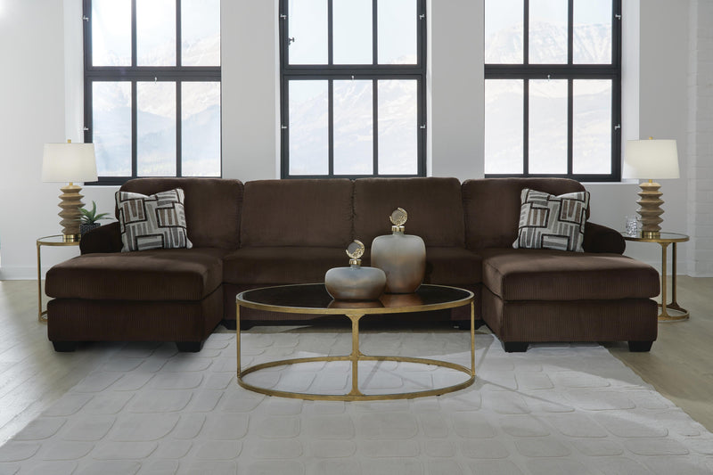 Landsings 3-Piece Sectional with Double Chaise
