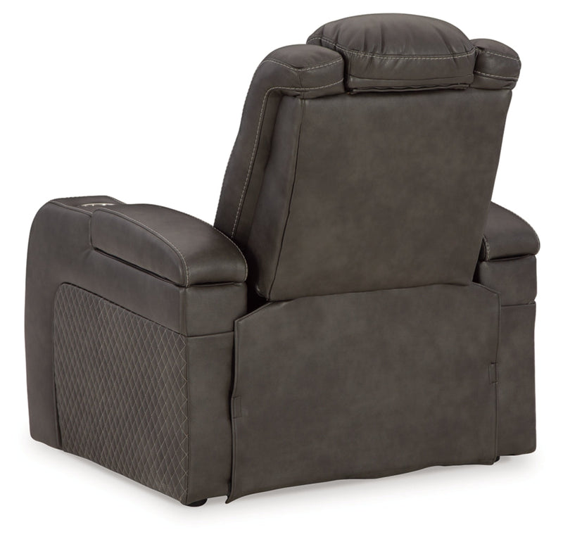 Fyne-Dyme Power Recliner/Adjustable Headrest