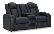 Fyne-Dyme Reclining Loveseats Sapphire