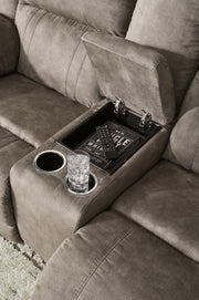 Laresview DBL Reclining Loveseat w/Console