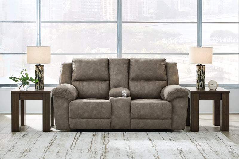 Laresview DBL Reclining Loveseat w/Console