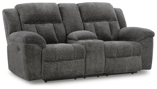 Frohn DBL Rec Loveseat w/Console Default Title