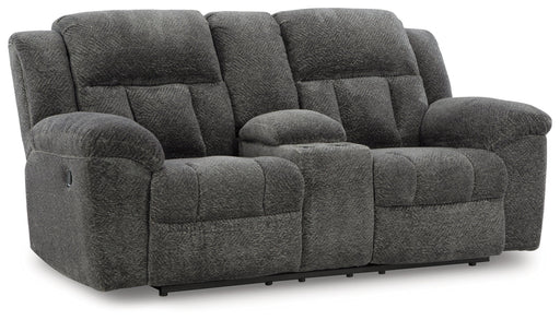 Frohn DBL Reclining Loveseat w/Console Default Title