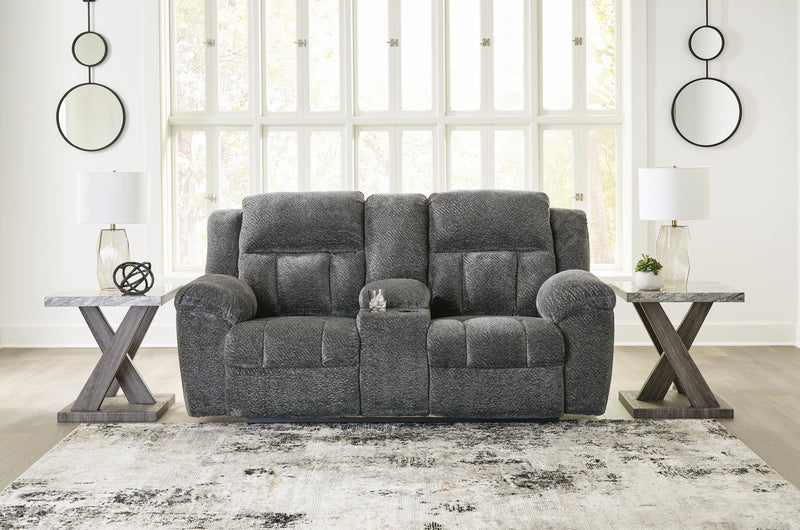 Frohn DBL Rec Loveseat w/Console