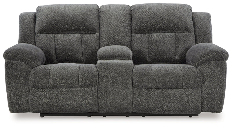 Frohn DBL Reclining Loveseat w/Console