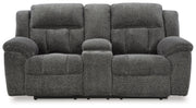 Frohn DBL Reclining Loveseat w/Console by Ashley Furniture