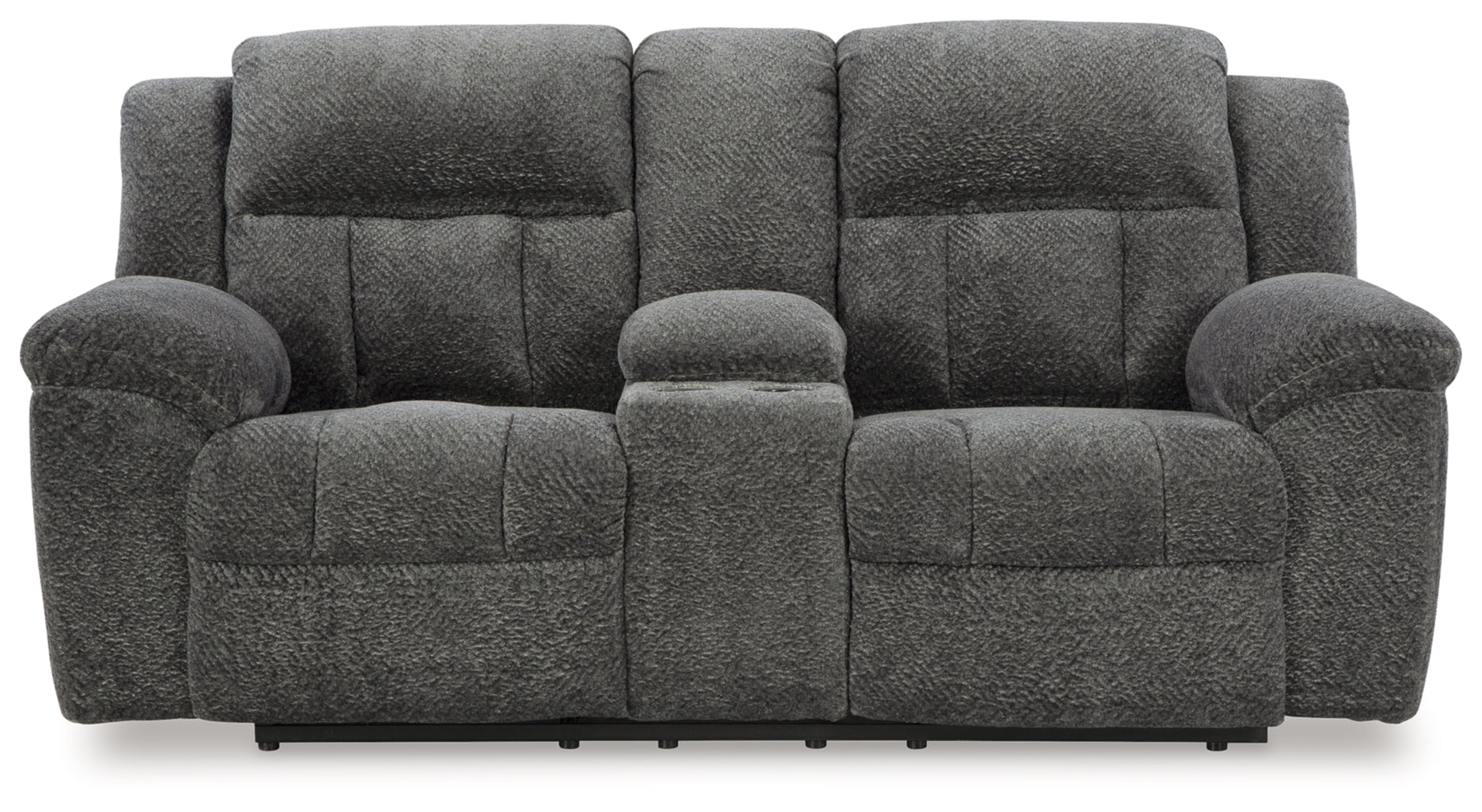 Frohn DBL Reclining Loveseat w/Console by Ashley Furniture