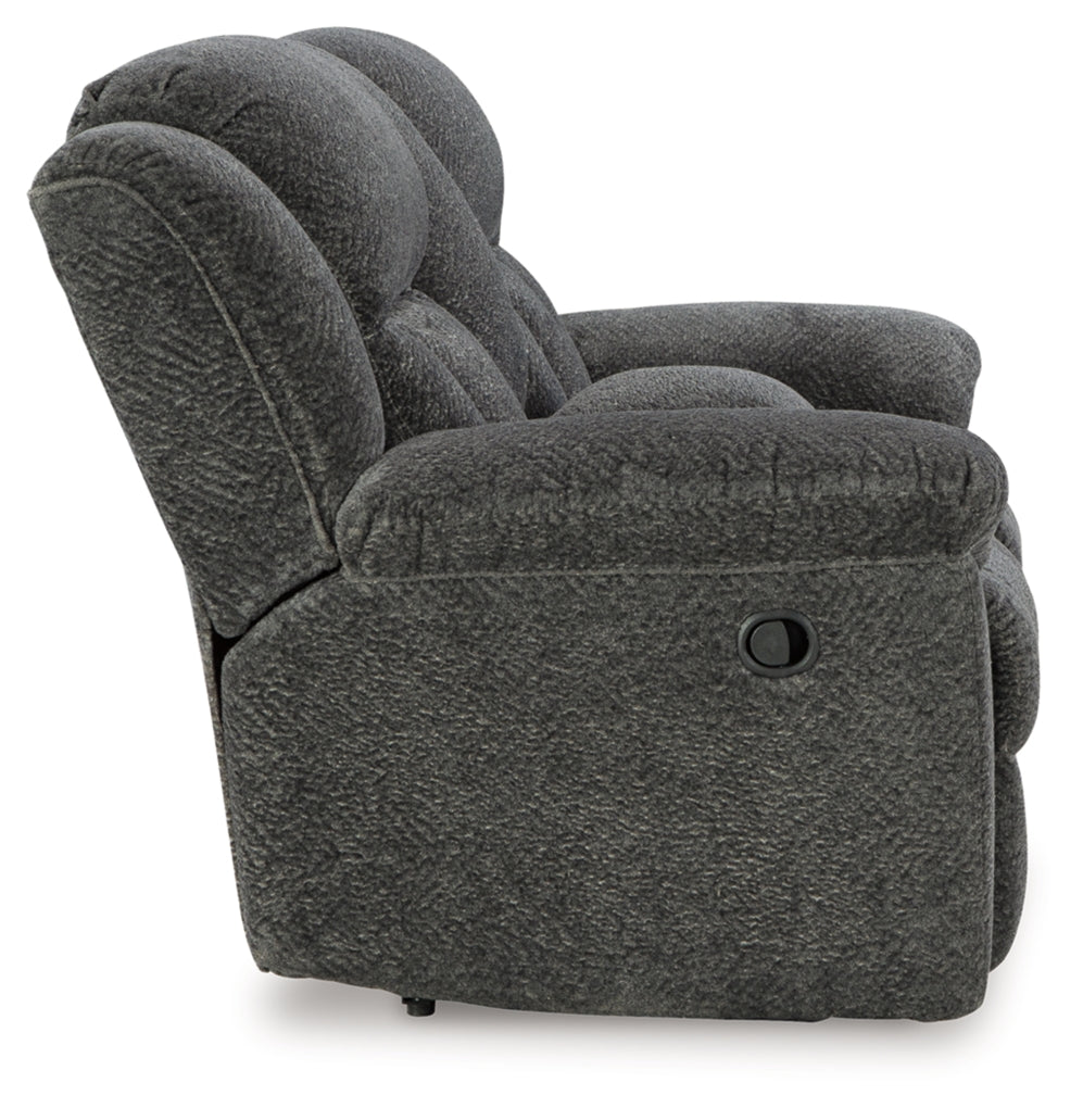 Frohn DBL Reclining Loveseat w/Console by Ashley Furniture
