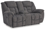 Foreside DBL Reclining Loveseat w/Console by Ashley Furniture Default Title