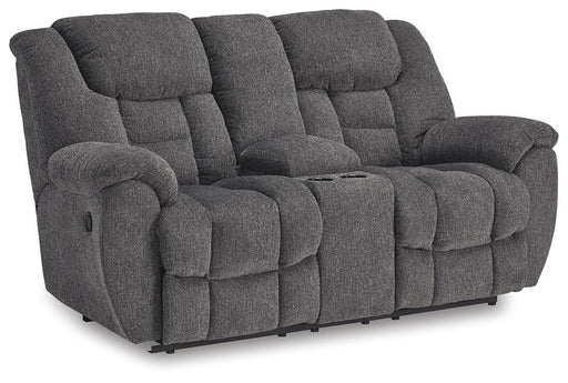 Foreside DBL Rec Loveseat w/Console Default Title