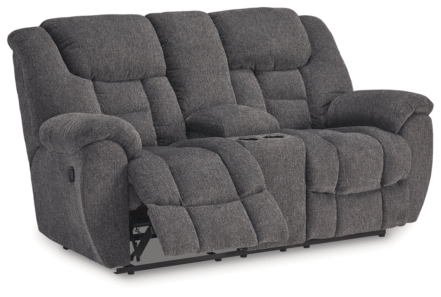 Foreside DBL Reclining Loveseat w/Console by Ashley Furniture
