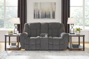 Foreside DBL Reclining Loveseat w/Console by Ashley Furniture